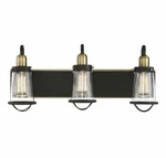 Savoy House Lansing 8-1780-3-79 English Bronze &warm Brass 3-LIGHT 24"W Bath Bar. Fixed Price $104.97.