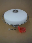 Quoizel Lighting Griffin Ceiling Mount Fixture GF1717AN. Fixed Price $189.99.
