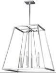 Feiss Conant 23 Inch Chrome Pendant Ceiling Light, F3151/4CH. Fixed Price $539.95.