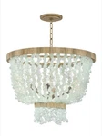 Hinkley Dune Led 25 Inch Burnished Gold Chandelier Ceiling Light. Fixed Price $1200.00.