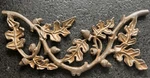 Vintage Cast Iron Vine Oak Acorn Leaf Wall D Rustic Art Panel 18 X. Fixed Price $45.04.