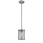Millennium Lighting Akron Mini-pendant, Brushed Pewter 3261-BPW. Fixed Price $24.99.