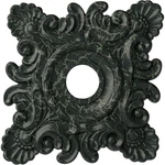 Ekena Millwork CM18CRPTC Crawley Ceiling Medallion, 18"W X 18"H 3 1/4"ID .... Fixed Price $221.84.