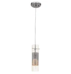 Access Lighting 50525LEDDLP-BS/CLM Spartan Pendant Brushed Steel. Fixed Price $109.56.