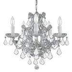 Crystorama Traditional Maria Theresa Chandelier Crystal Spectra 4405-CH-CL-SAQ. Fixed Price $954.99.