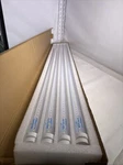 4X Hyperikon 841000751BC T8-4FT 5000K Clear Led Tube Light Bulbs 18W, Rotabl. Fixed Price $69.99.