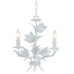 Crystorama Southport Light Wet White Mini Chandelier 4813-WW. Fixed Price $198.40.
