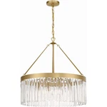 Crystorama EMO-5406-MG Emory Chandelier Modern Gold. Fixed Price $1398.00.