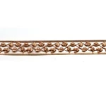 10 Ft Lamp Gallery Banding Fine Filigree Leaves - Solid Copper Made The Usa. Fixed Price $48.00.