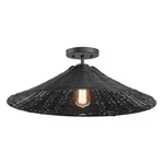 Trade Winds Lighting 1-LIGHT Wicker Ceiling. Fixed Price $250.00.