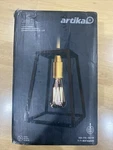 Artika Carter 1-LIGHT Black And Gold Hanging Pendant Sealed Box. Fixed Price $39.99.