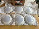 Halo HLCE609930-6P-CA Led Damp Rated Recessed Surface Light 3000K, Pack, Contr. Fixed Price $27.95.