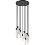 Z-lite 740P-11R-MB Beau Light 24 Inch Matte Black Chandelier Ceiling. Fixed Price $1196.00.