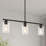 Kitchen Island Lighting, 3 Dining Room Chandeliers, Black Pendant Hangi.... Fixed Price $163.78.