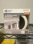 Commercial Electric 4" Led Ultra Low Glare Recessed Trim Light - New!. Fixed Price $8.00.
