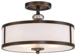Minka Lavery 4942-570 3 Light 15"W Semi-flush Ceiling Fixture Bronze. Fixed Price $249.88.
