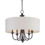 Maxim Lighting 20.75" 22" Bongo Pendant, Oil Rubbed Bronze - 10015OMOI. Fixed Price $248.00.