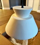 Justice Design Group CER-6420-BIS White Indoor 11" Pendant Light. Fixed Price $129.99.