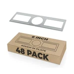 Ohlectric (48 Pack) New Construction Rough-in Plate For Led Downlight Sl. Fixed Price $229.45.