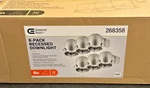 In. Ic Recessed Downlight Housing 6-PACK- Open Box -4 Units Only. Fixed Price $29.58.