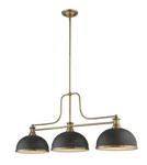 Melange 3-LIGHT Linear Pendant Heritage Brass. Fixed Price $990.00.