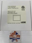 Liton Lighting LCMPD7QW 7" T20 Lumen Pad Square Led Downlight Surface Mount. Fixed Price $62.85.