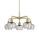 Innovations Lighting 516-5CR-14-25 Fenton Chandelier Brass. Fixed Price $608.96.