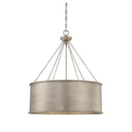 Savoy House Rochester 6-LIGHT Pendant, Silver Patina 7-488-6-53. Fixed Price $835.20.