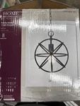 Home Decorators Collection Sarolta Sands Black Caged Orb Mini Pendant Light Fixt. Fixed Price $24.99.