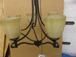 Sea Gull 31561-842 Sepia Bronze Newberry Light Traditional Chandelier. Fixed Price $199.00.