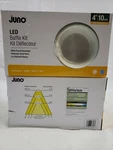 2-JUNO White Led Remodel-baffle Recessed Light KITS-4"-JKLR4RD06LM30K90W4-831959. Fixed Price $26.99.