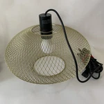 Ikea Gold Mesh Penant Light 14 Ft Switch Cord. Fixed Price $15.00.