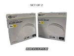 Commercial Electric 7 In. White Round Closet Light Led Flush Mount Ceiling. Fixed Price $29.99.