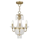 Livex Lighting 51843-28 Valentina Hand Applied Winter Gold Convertible. Fixed Price $715.90.