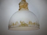 Golden Lighting Alison 1-LIGHT Vintage Medium Pendant With Metal Shade. Fixed Price $113.95.