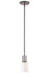 Minka-lavery Model# 4101-172 Mini Pendant Light -smoked Iron. Fixed Price $75.00.
