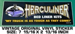Herculiner Bed Kits - Vintage Original Vinyl Decal Sticker Trucks. Fixed Price $8.66.