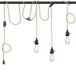 Pendant Light Cord Kit With Dimmer Switch, 28.5FT Dimmable Plug Hanging Li.... Fixed Price $30.33.