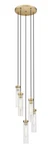 Z-lite 740P-5R Beau Light 12"W Suspension Multi Pendant Brass. Fixed Price $678.00.