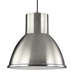 Sea Gull Lighting 6517401-962 Division Street 1-LIGHT Pendant, Brushed Nickel. Fixed Price $194.53.