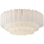 Crystorama ADD-331-AG-WH Addis Flush Mount Aged Brass. Fixed Price $2238.40.
