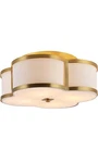 Jonathan JYL9508B Quatrefoil 18" Scalloped Shade Metal Classic Glam Led .. Fixed Price $119.99.