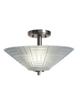 GH15496LED- P40 Dale Tiffany Houston Crystal Semi-flush Mount Fixture. Fixed Price $99.99.