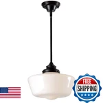 Kenroy Home 93661ORB Cambridge Rustic Light Pendant, Blackened Oil Rubbed Bron. Fixed Price $167.56.