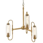 Quorum International 6015-3 Whitmire Light 24"W Chandelier Brass. Fixed Price $322.00.