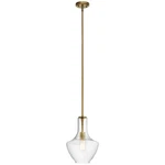 Kichler Light Pendant, Natural Brass - 42141NBR. Fixed Price $209.99.
