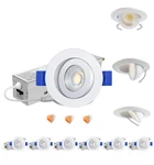 Ensenior 6 Pack 2 Inch 5CCT Led Gimbal Recessed Light Junction Box,. Fixed Price $39.99.
