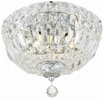 Crystorama Roslyn 10" Wide Chrome Crystal Ceiling Light. Fixed Price $298.00.