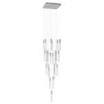 Avenue Original Glacier 25LT 174" Pendant, Chrome/bubble HF1904-25-GL-CH. Fixed Price $4414.00.