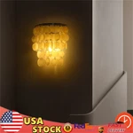 Wall Mount Silver Sea Shell Shape Modern Lighting Fixture Sconce 110V. Fixed Price $28.74.